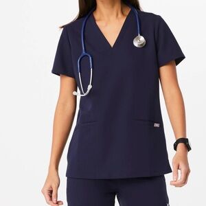 Figs Scrub Set - Navy